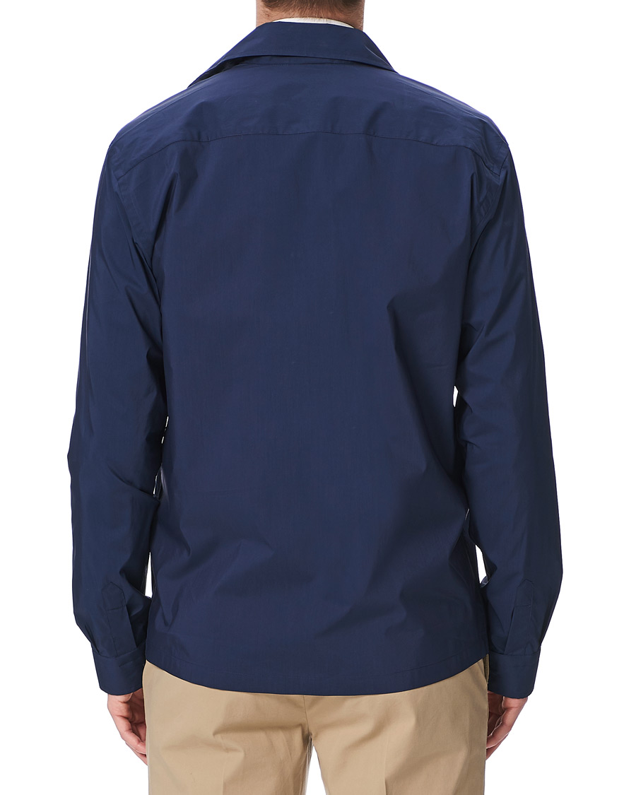 Herren | Hemden | Eton | Cotton/Nylon Overshirt Navy