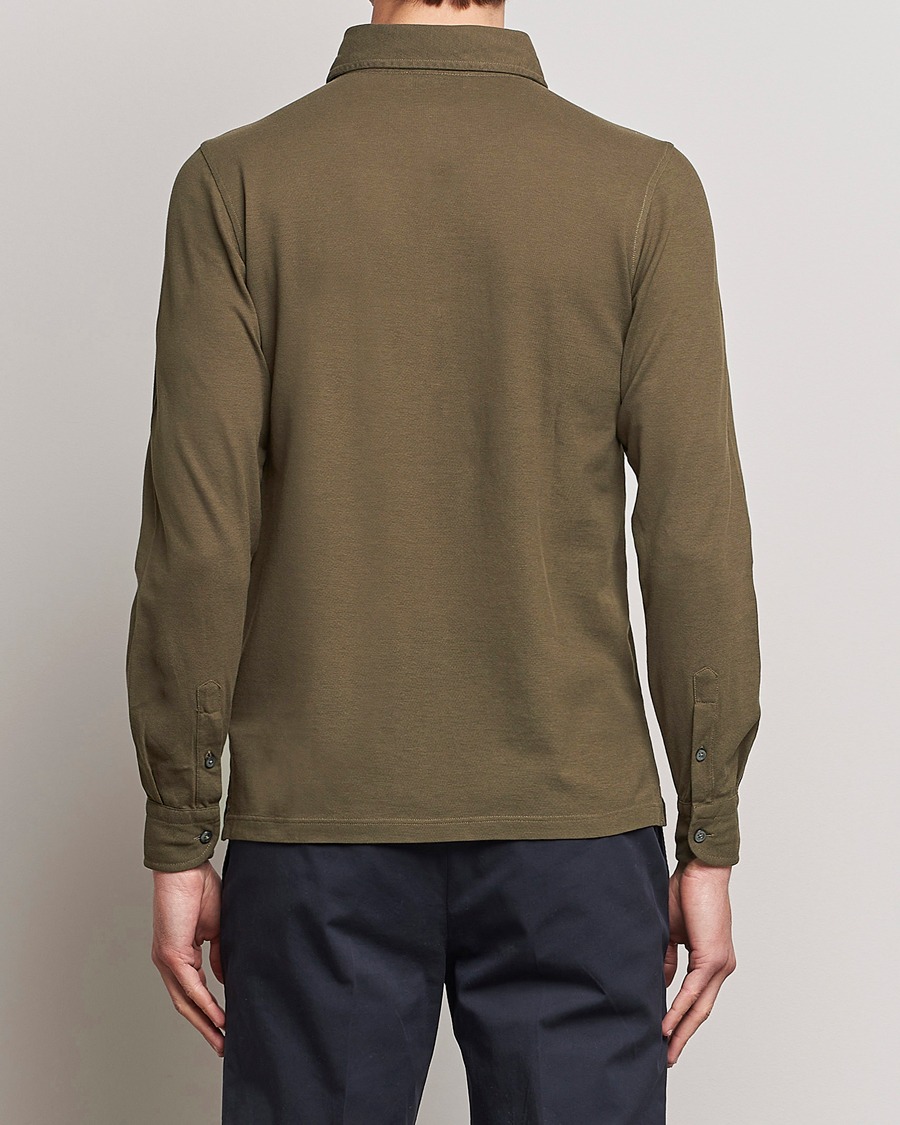 Herren | Hemden | Gran Sasso | Popover Shirt Dark Brown