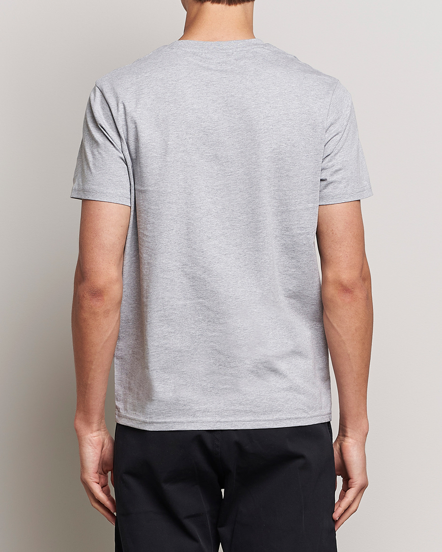 Herren | T-Shirts | Lyle & Scott | Crew Neck Organic Cotton T-Shirt Light Grey Marl