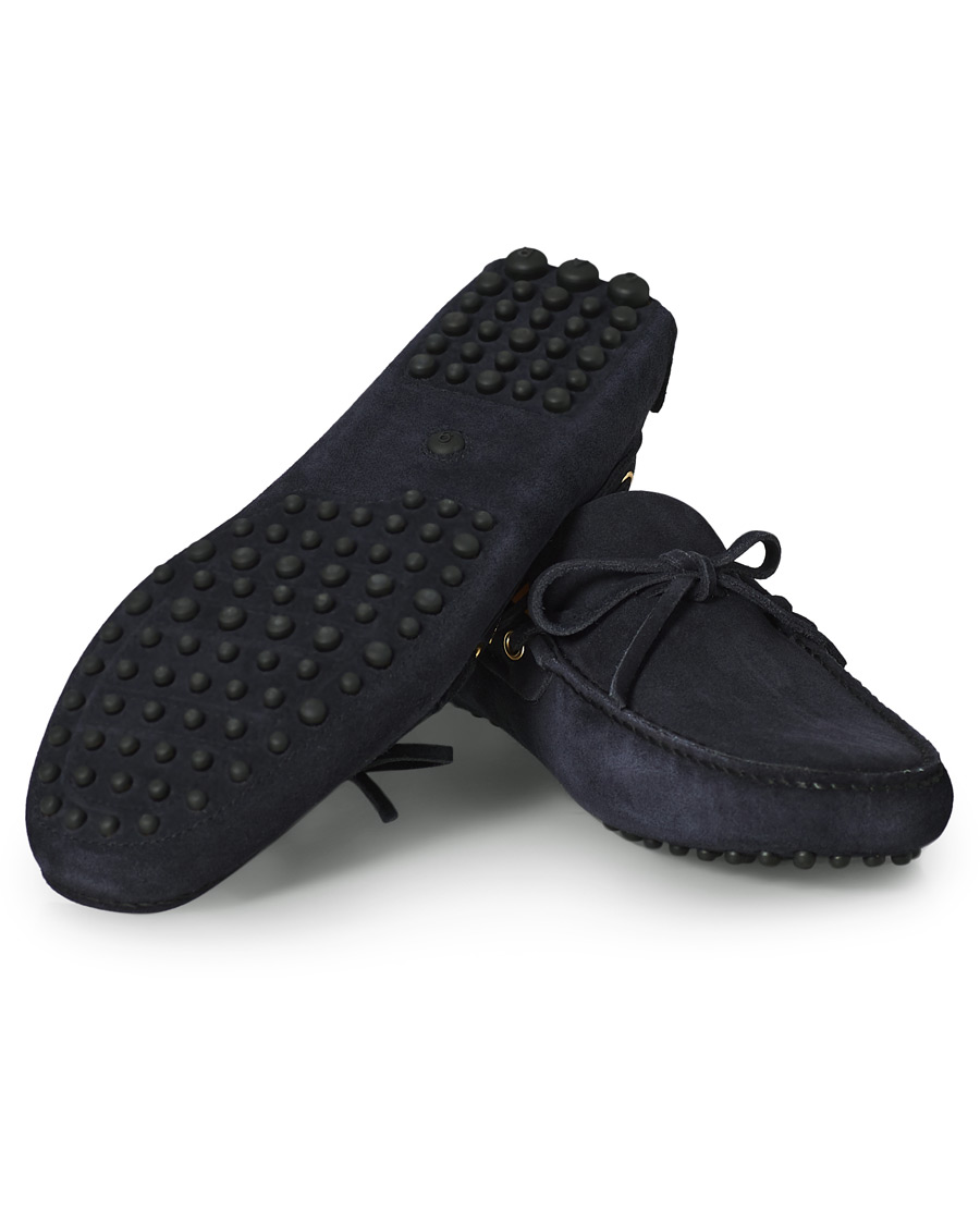Herren | Car Shoe Driver Moccasin Navy Suede | Car Shoe | Driver Moccasin Navy Suede