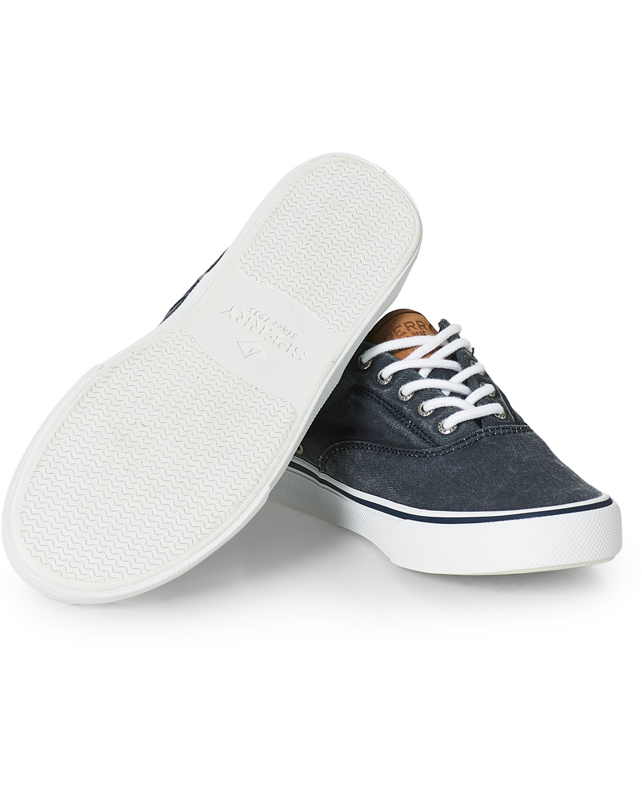 Herren | Sperry Striper II Canvas Sneaker Dark Navy | Sperry | Striper II Canvas Sneaker Dark Navy