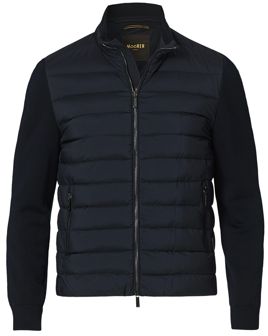 Herren | Jacken | MooRER | Hybrid Padded Jacket Dark Blue