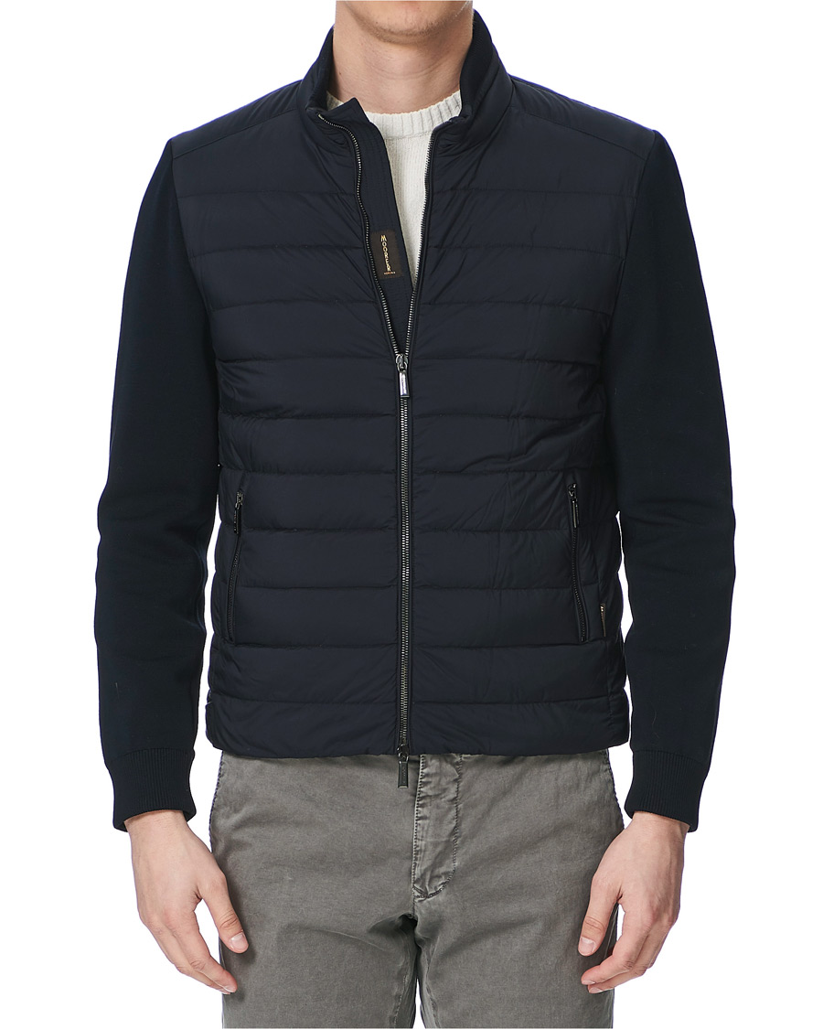Herren | Jacken | MooRER | Hybrid Padded Jacket Dark Blue