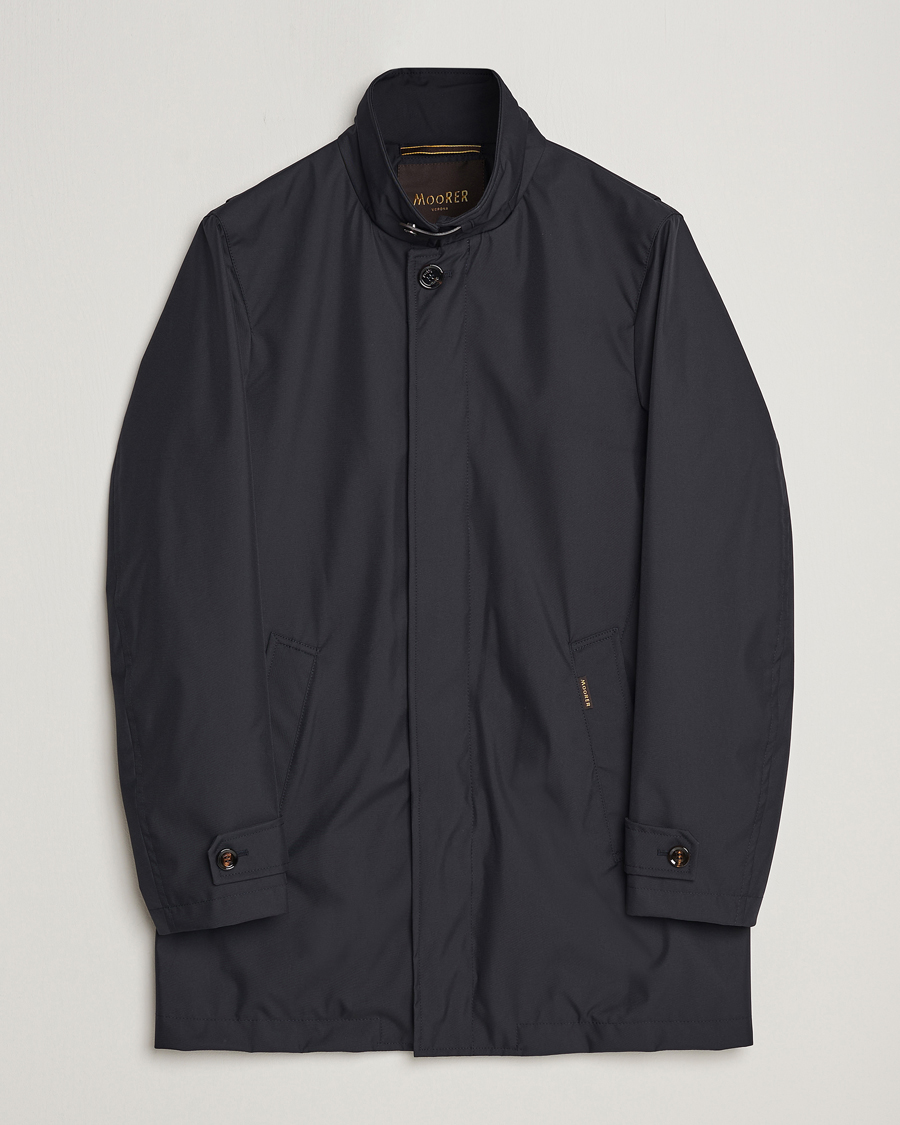 Herren | Jacken | MooRER | Waterproof Car Coat Navy