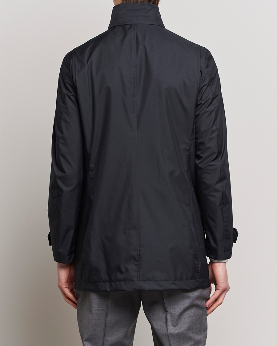 Herren | Jacken | MooRER | Waterproof Car Coat Navy