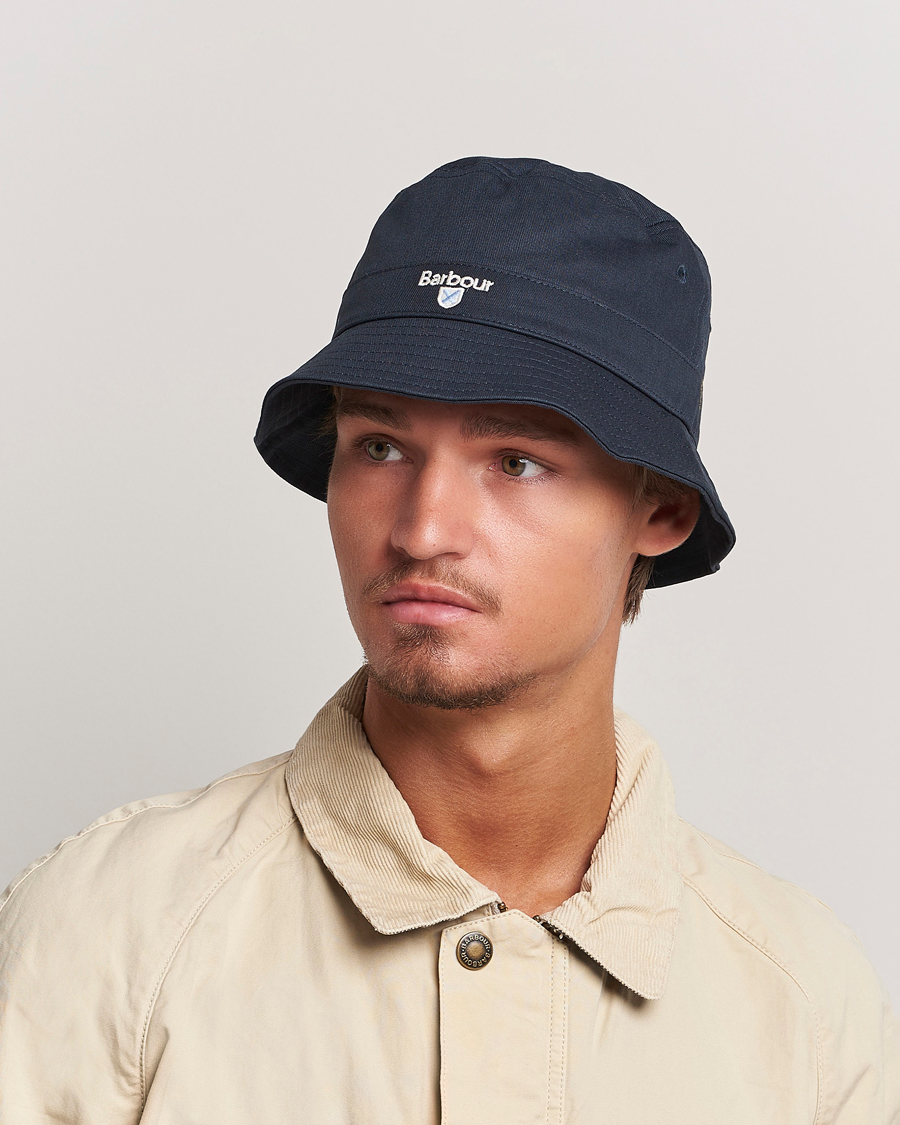 Herr | Barbour | Barbour Lifestyle | Cascade Bucket Hat Navy
