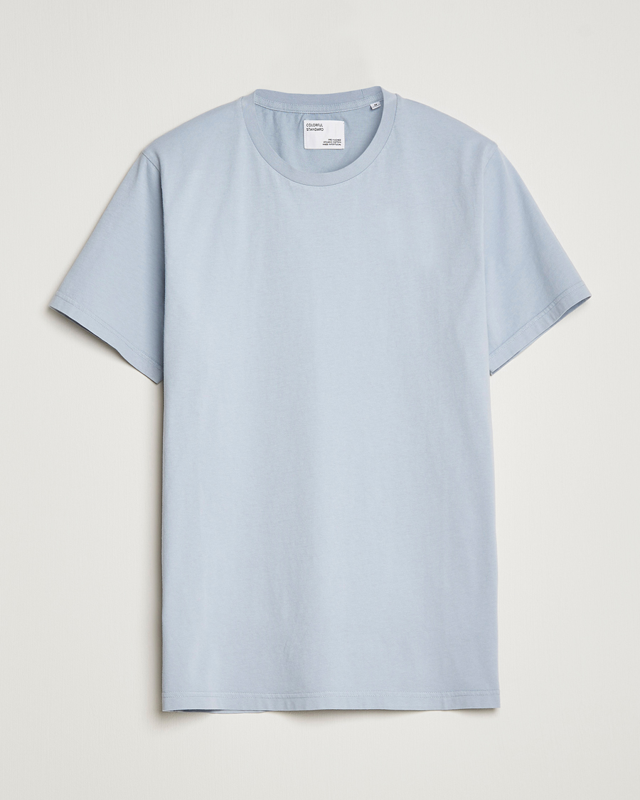 Herren | T-Shirts | Colorful Standard | Classic Organic T-Shirt Powder Blue