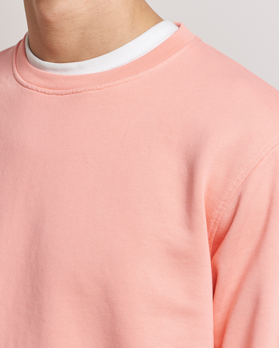 Herren | Pullover | Colorful Standard | Classic Organic Crew Neck Sweat Bright Coral