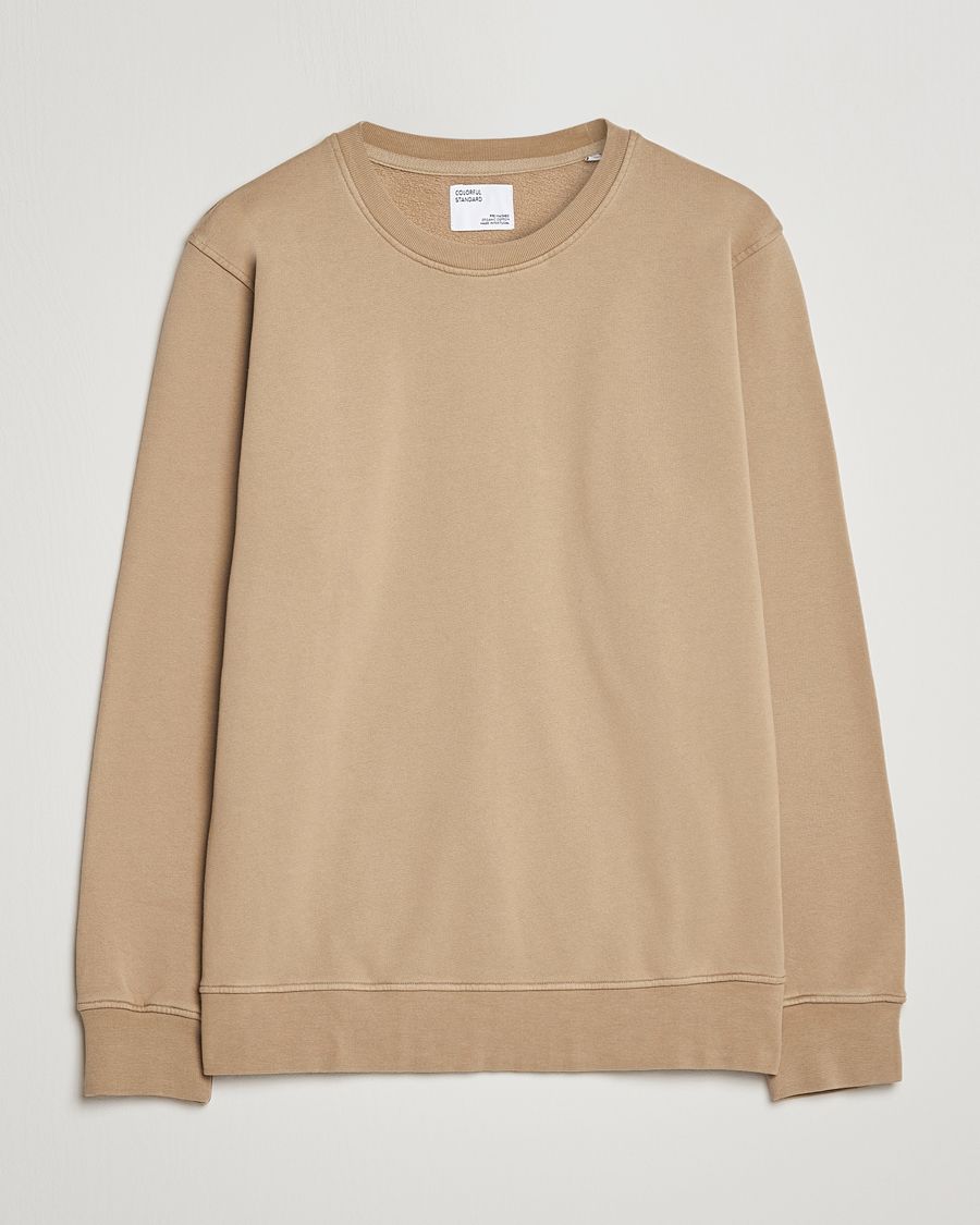 Herren | Pullover | Colorful Standard | Classic Organic Crew Neck Sweat Desert Khaki