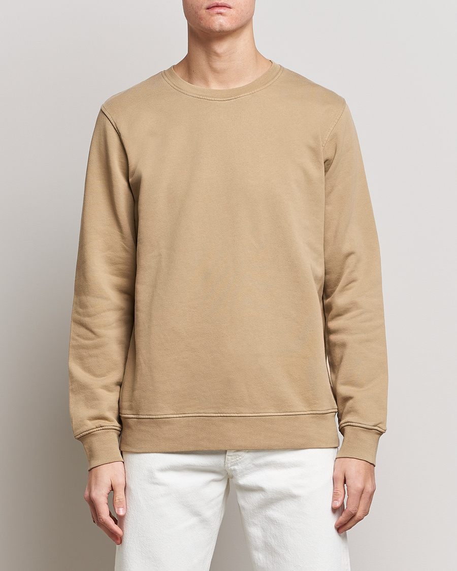 Herren | Sweatshirts | Colorful Standard | Classic Organic Crew Neck Sweat Desert Khaki