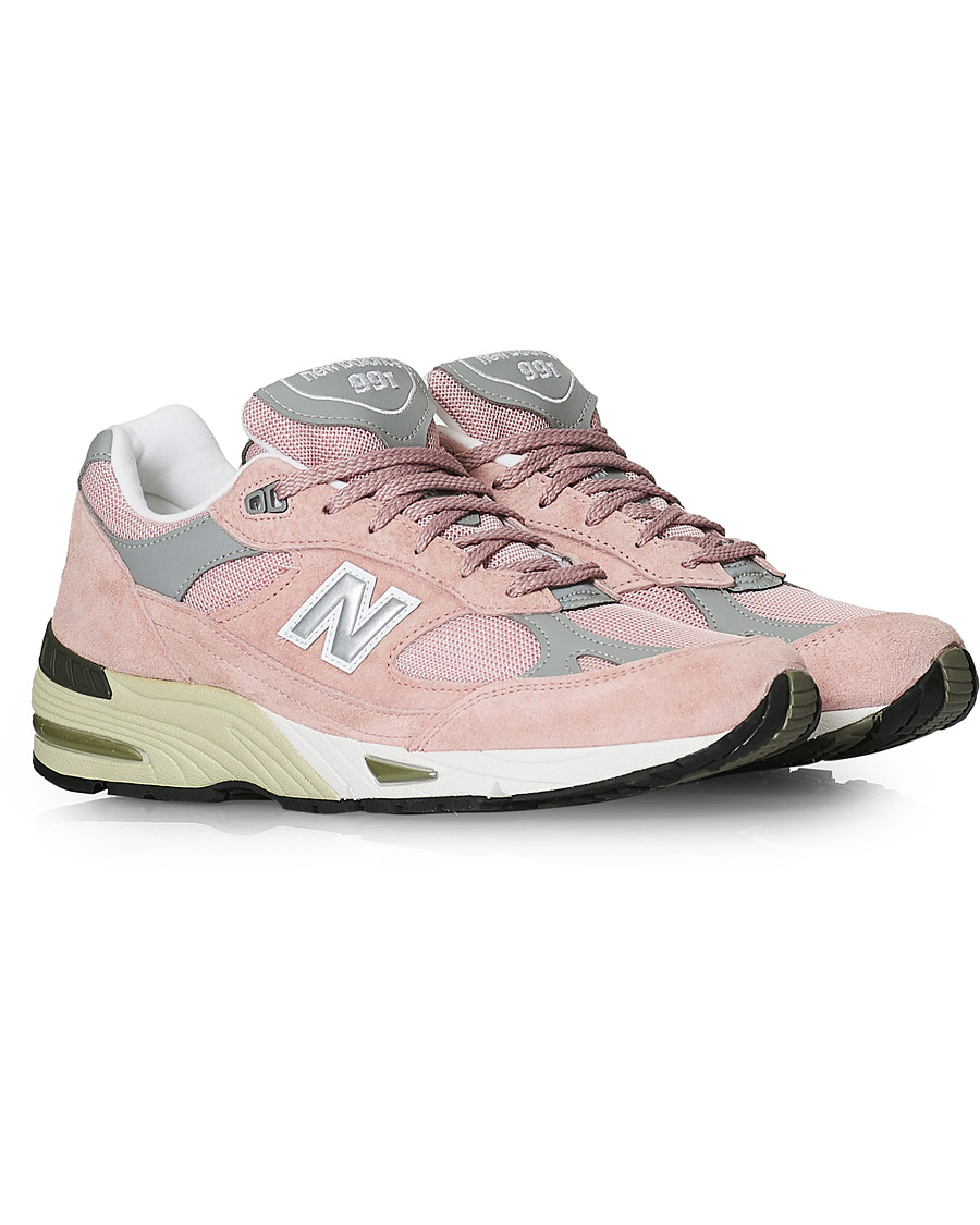 Herren | New Balance Made In England 991 Sneaker Pink/Grey | New Balance | Made In England 991 Sneaker Pink/Grey