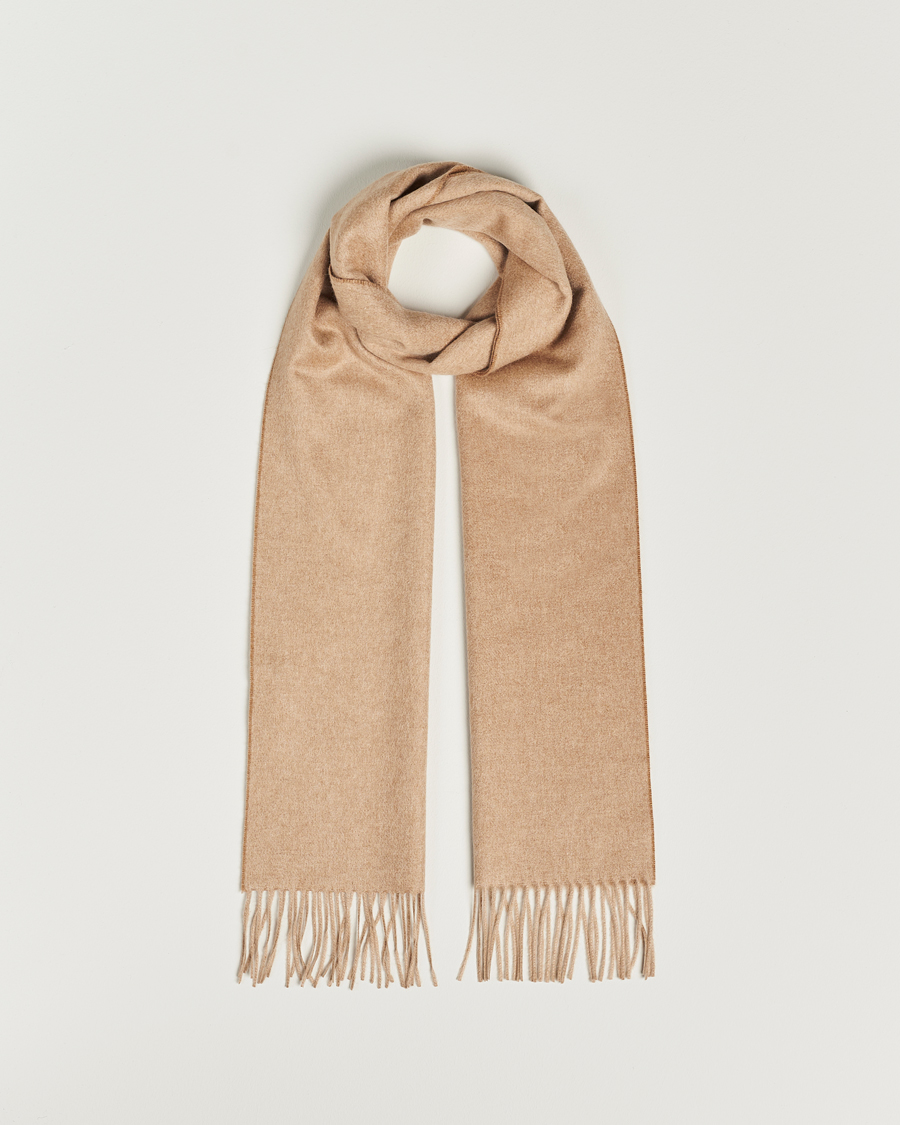Herren | Piacenza Cashmere Vicuna/Baby Cashmere Scarf Camel | Piacenza Cashmere | Vicuna/Baby Cashmere Scarf Camel