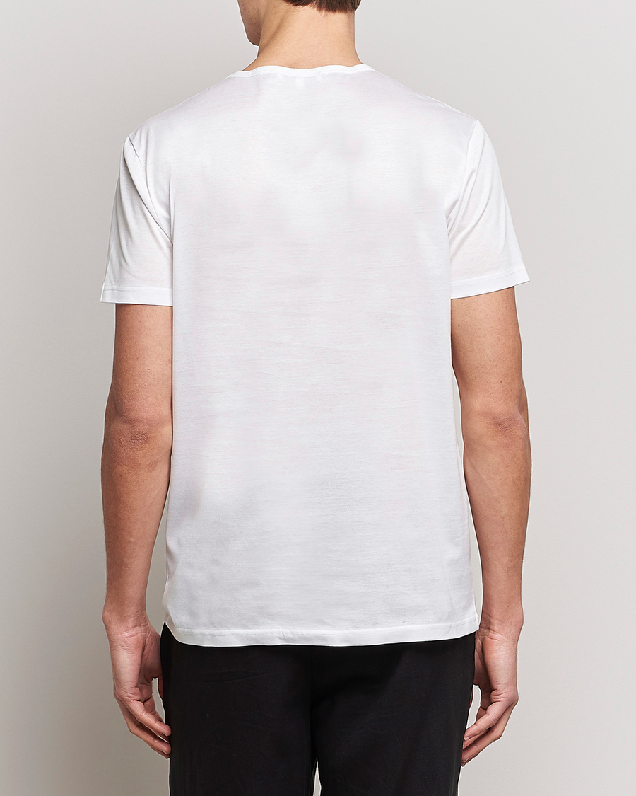 Herren | T-Shirts | Zegna | Filoscozia Fine Cotton Crew Neck T-Shirt White