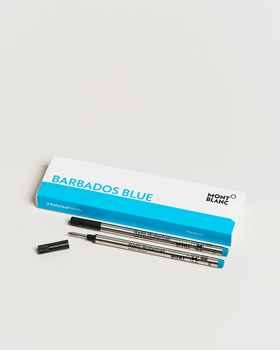 Herren | Stifte | Montblanc | 2 Rollerball Refills Barbados Blue