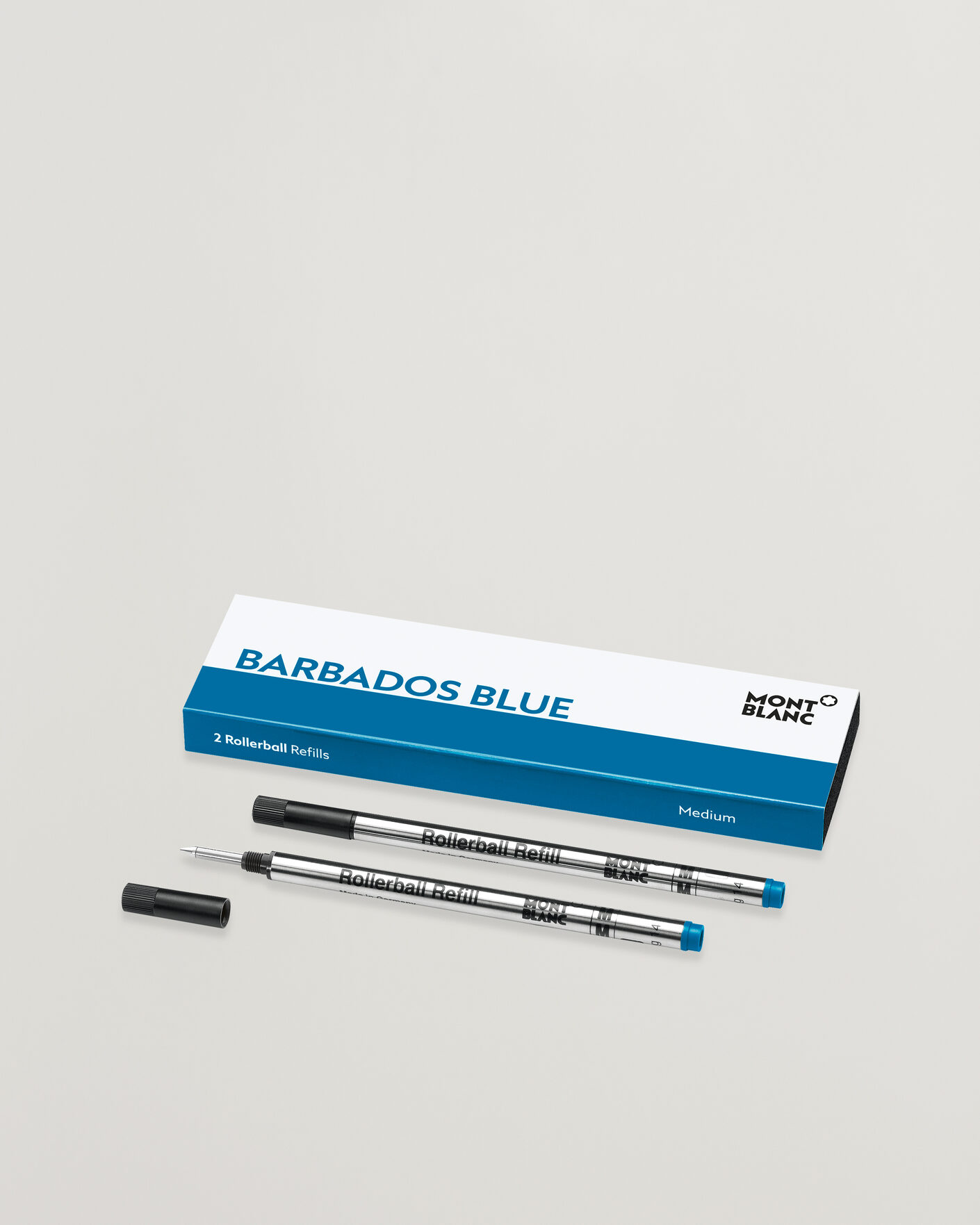 Herren | Stifte | Montblanc | 2 Rollerball Refills Barbados Blue