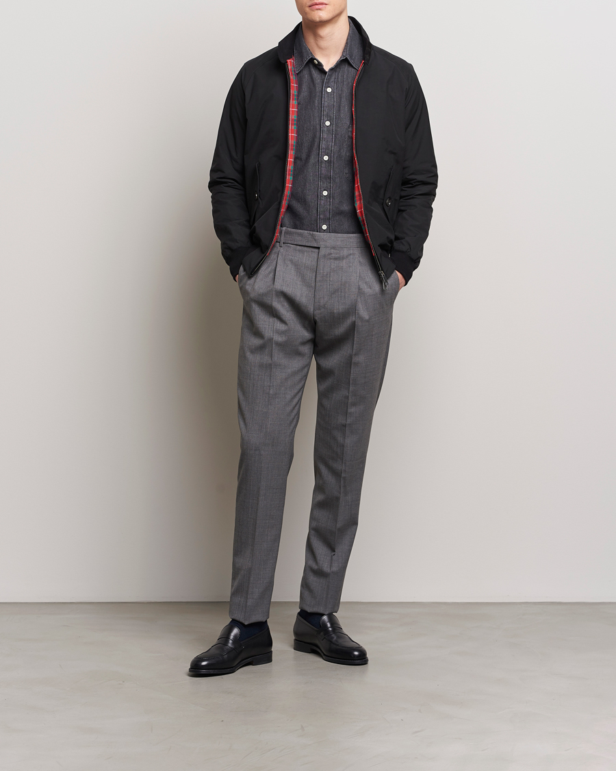Baracuta G9 Original Harrington Jacket Black bei Care of Carl