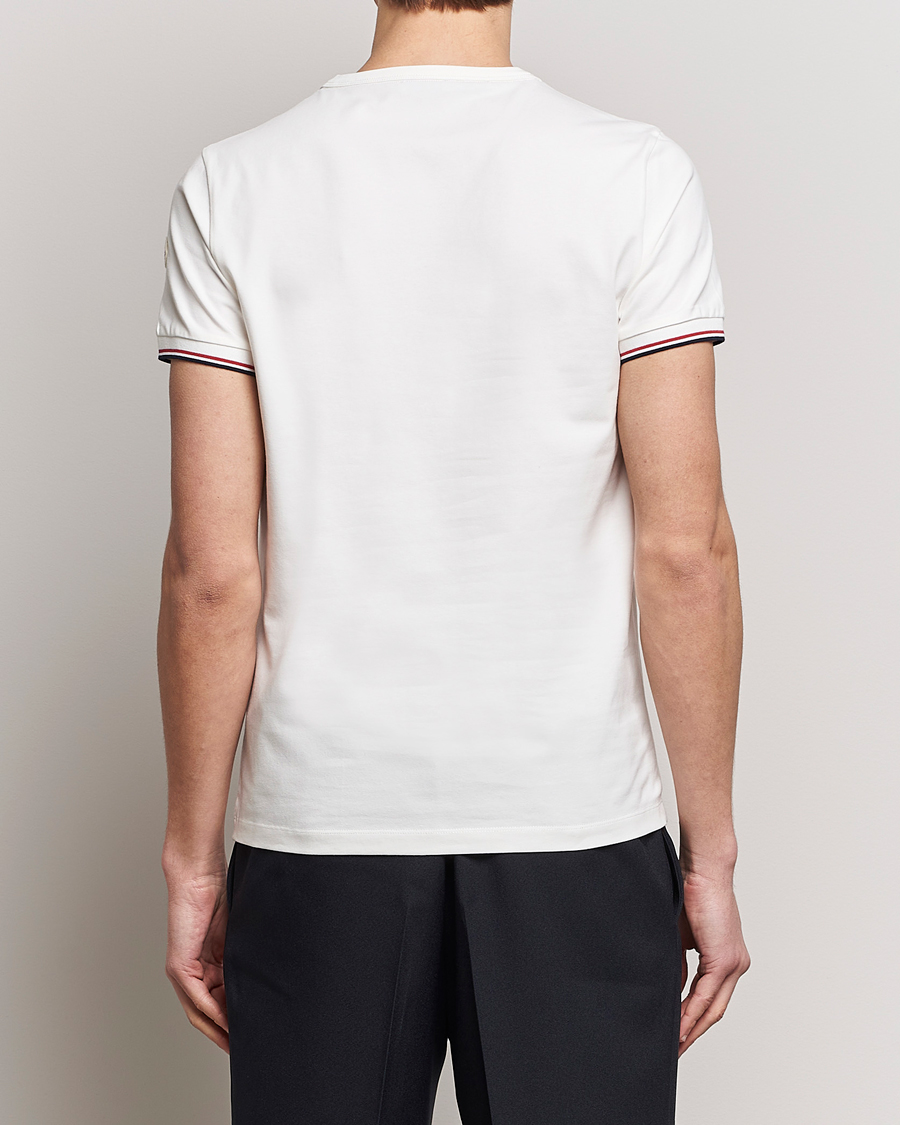 Herren | T-Shirts | Moncler | Shoulder Logo T-Shirt Off White