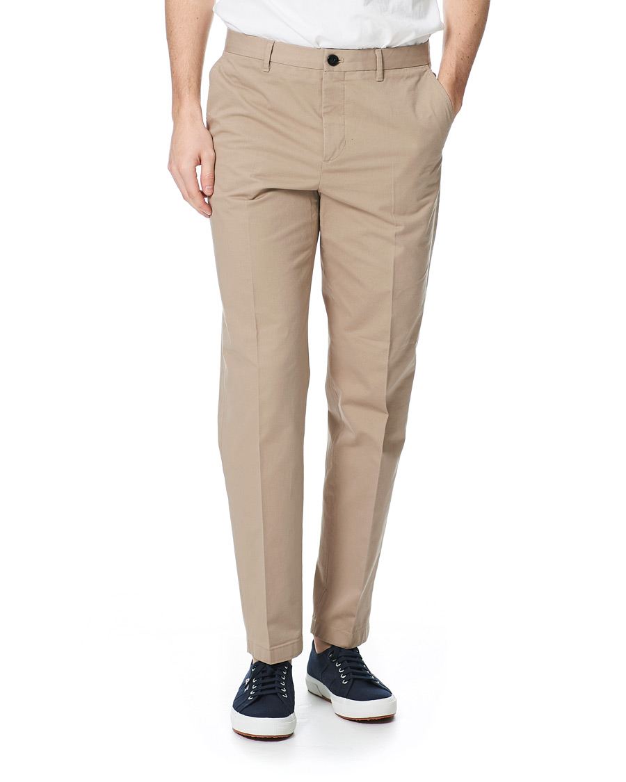 Herren | Hosen | Filippa K | William Cotton Trousers  Desert Taupe