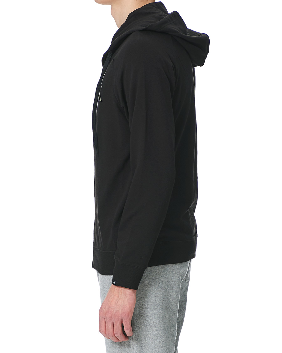 Herren | Pullover | Calvin Klein | CK One Lounge Full Zip Hoodie Black