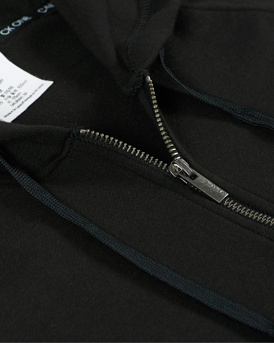 Herren | Pullover | Calvin Klein | CK One Lounge Full Zip Hoodie Black