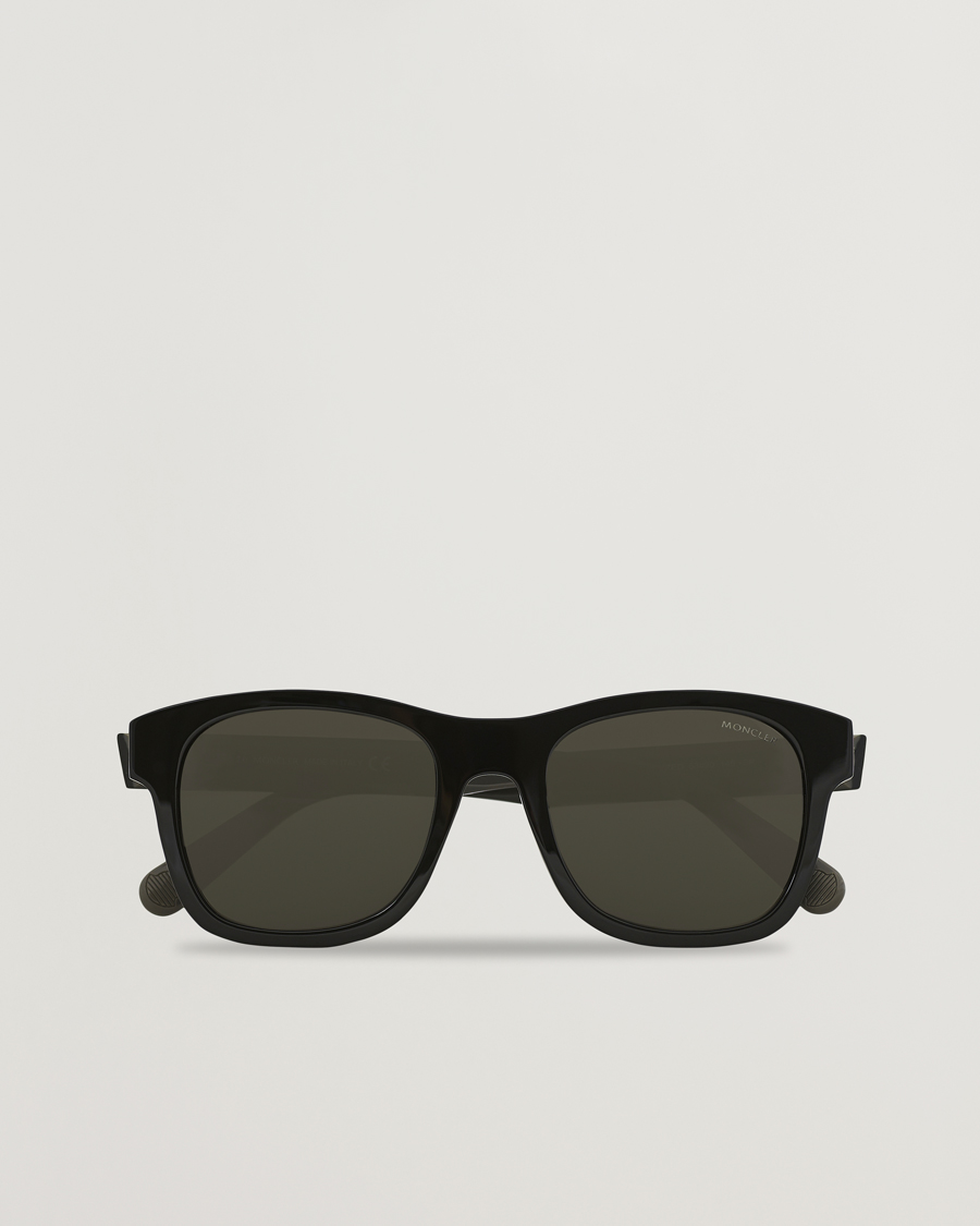 Herren | Moncler Lunettes ML0192 Sunglasses Black/Smoke Polarized | Moncler Lunettes | ML0192 Sunglasses Black/Smoke Polarized
