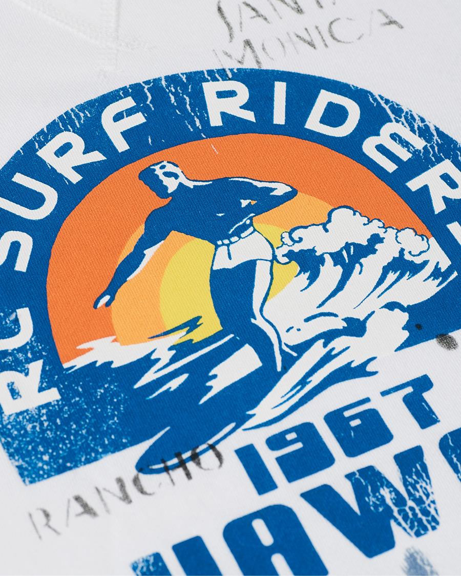 Herren | Pullover | Polo Ralph Lauren | Surf Riders Crew Neck Sweatshirt White