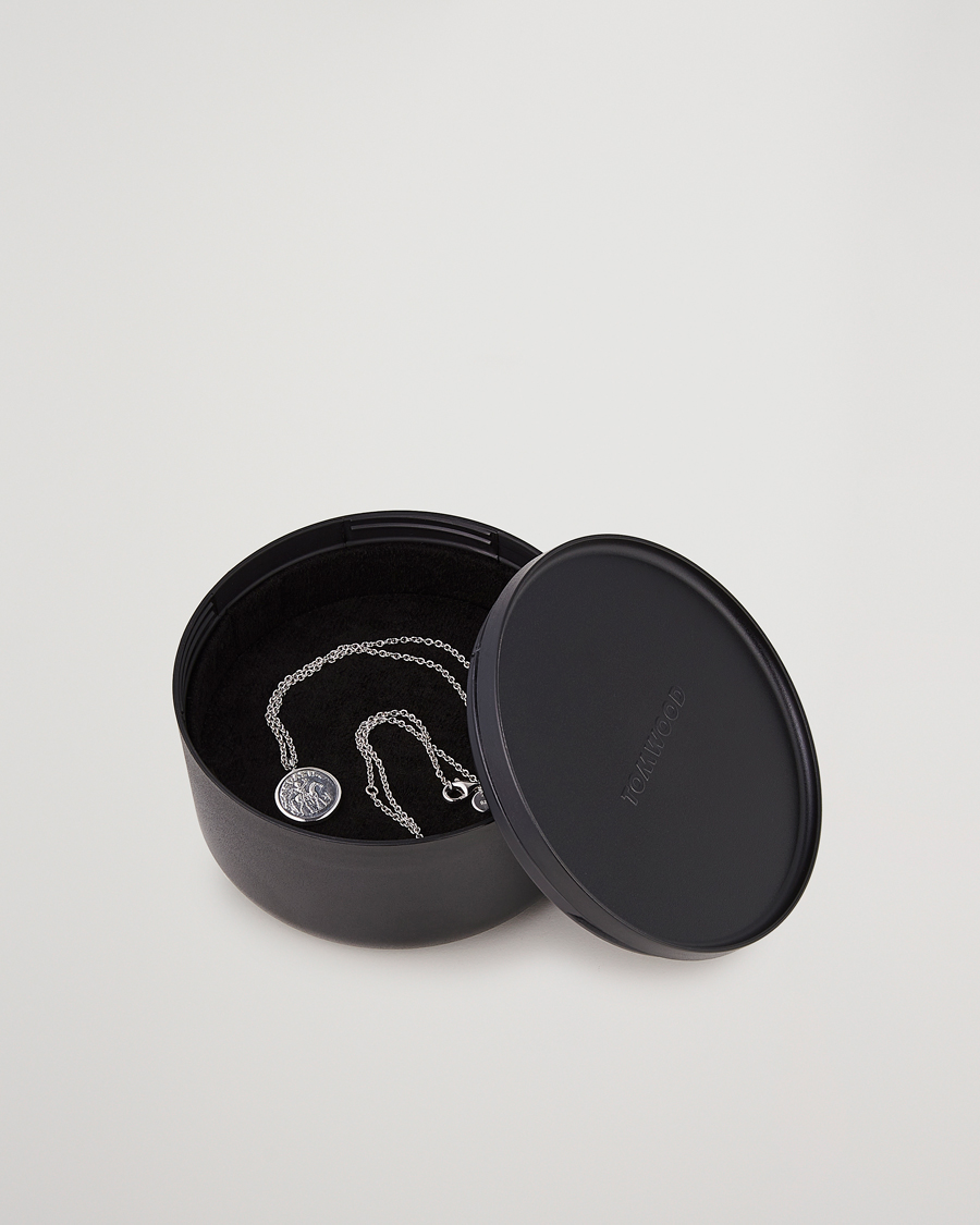 Herren | Tom Wood Coin Pendand Necklace Silver | Tom Wood | Coin Pendand Necklace Silver