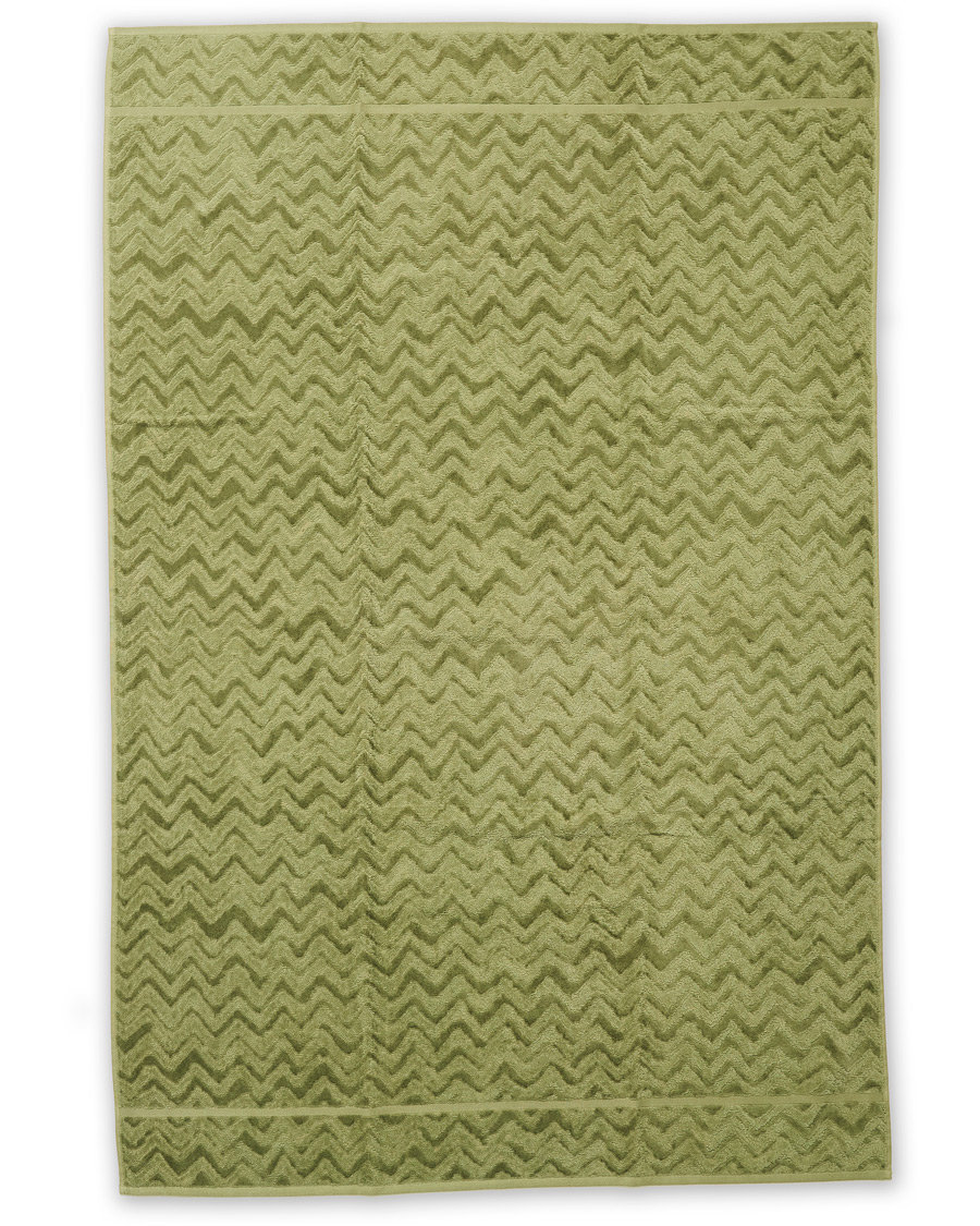 Herren | Missoni Home Rex Bath Sheet 100x150 cm Green | Missoni Home | Rex Bath Sheet 100x150 cm Green