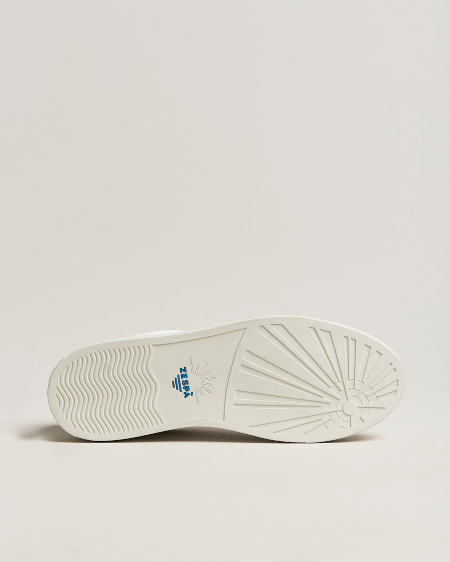 Herren | Zespà ZSP4 Nappa Leather Sneakers White/France | Zespà | ZSP4 Nappa Leather Sneakers White/France