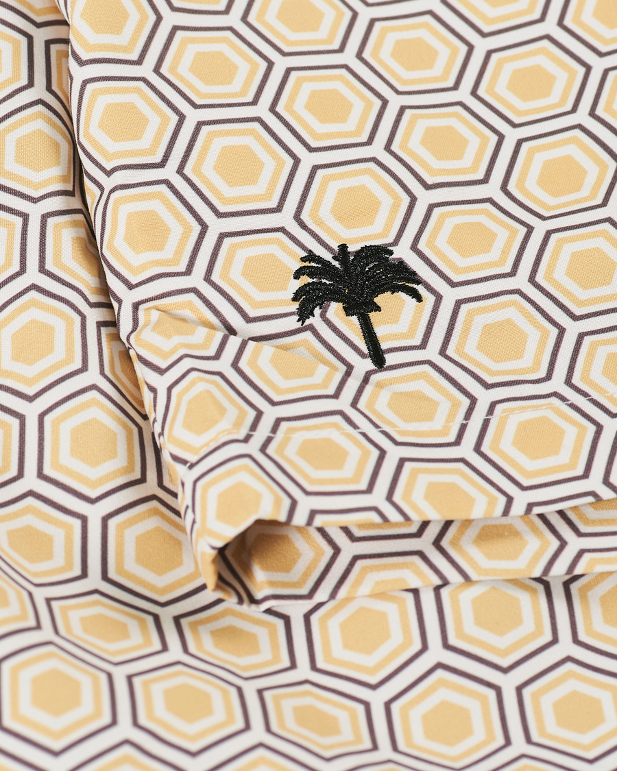 Herren | Badehosen | OAS | Printed Swim Shorts Geometric