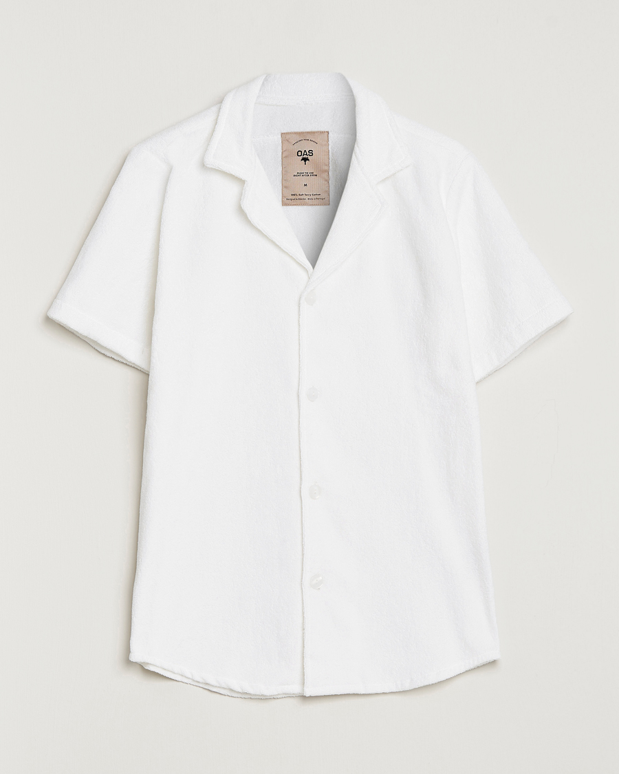 Herren | Hemden | OAS | Terry Cuba Short Sleeve Shirt White