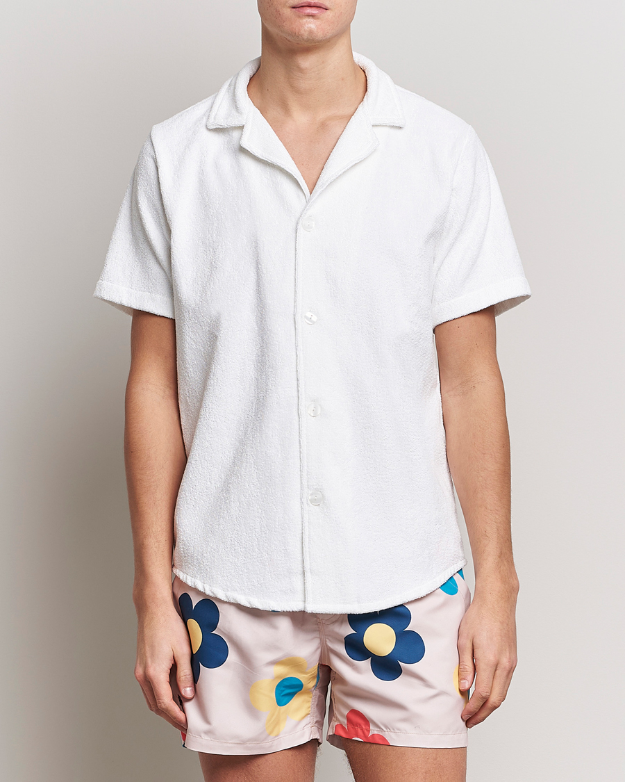 Herren | Hemden | OAS | Terry Cuba Short Sleeve Shirt White