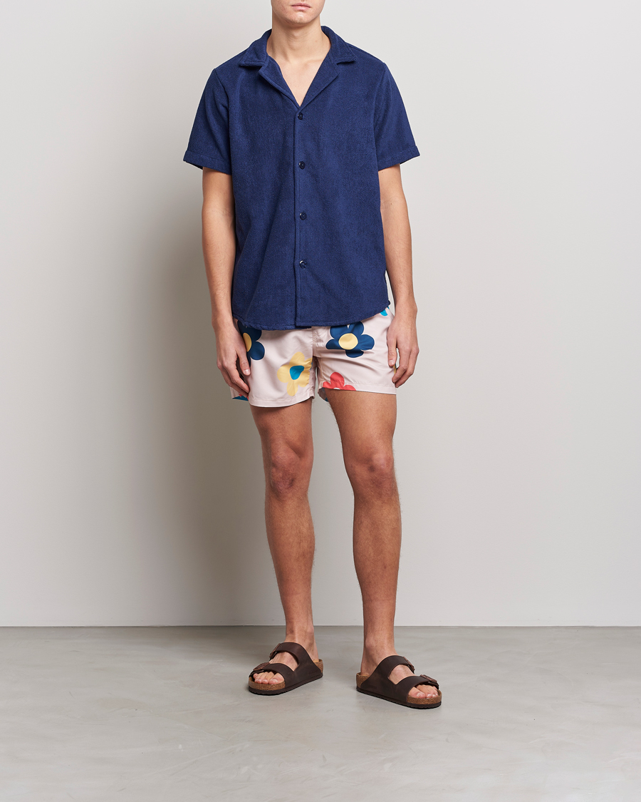 Herren | Hemden | OAS | Terry Cuba Short Sleeve Shirt Navy