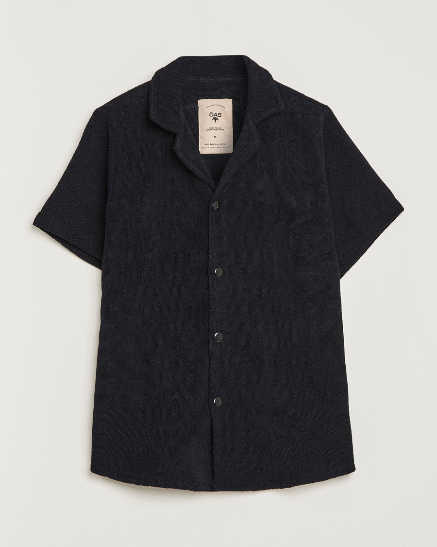 Herren | Hemden | OAS | Terry Cuba Short Sleeve Shirt Black