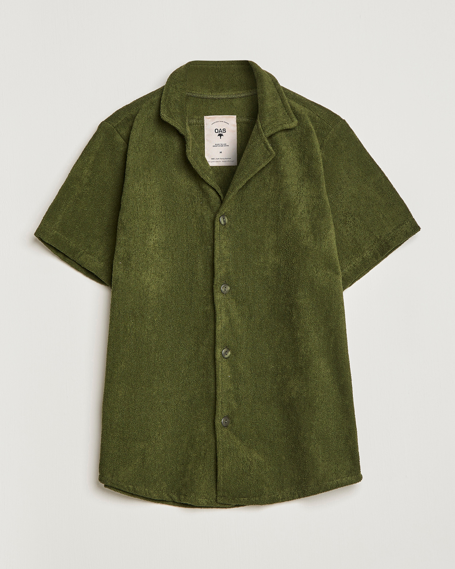 Herren | Hemden | OAS | Terry Cuba Short Sleeve Shirt Army