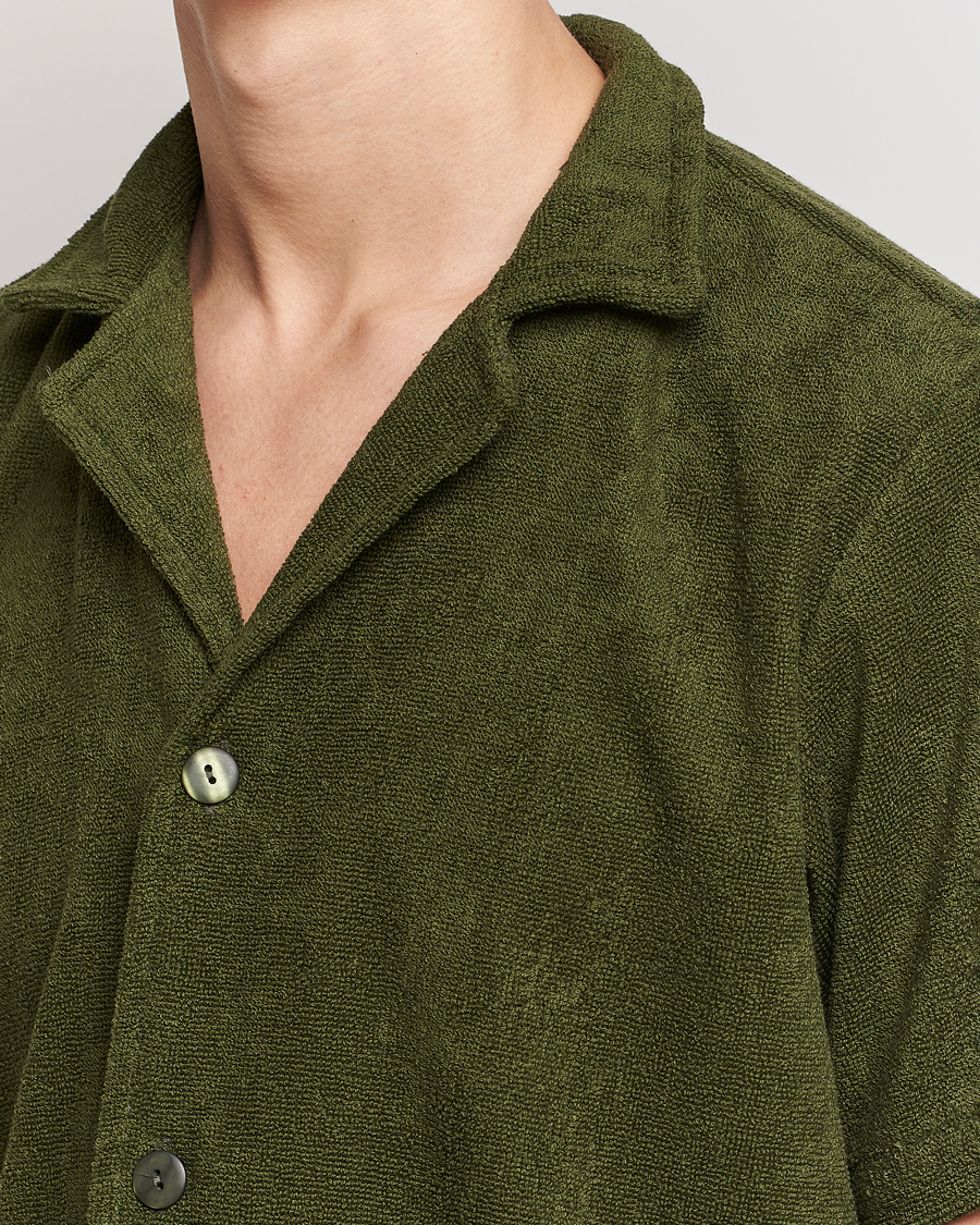 Herren | Hemden | OAS | Terry Cuba Short Sleeve Shirt Army