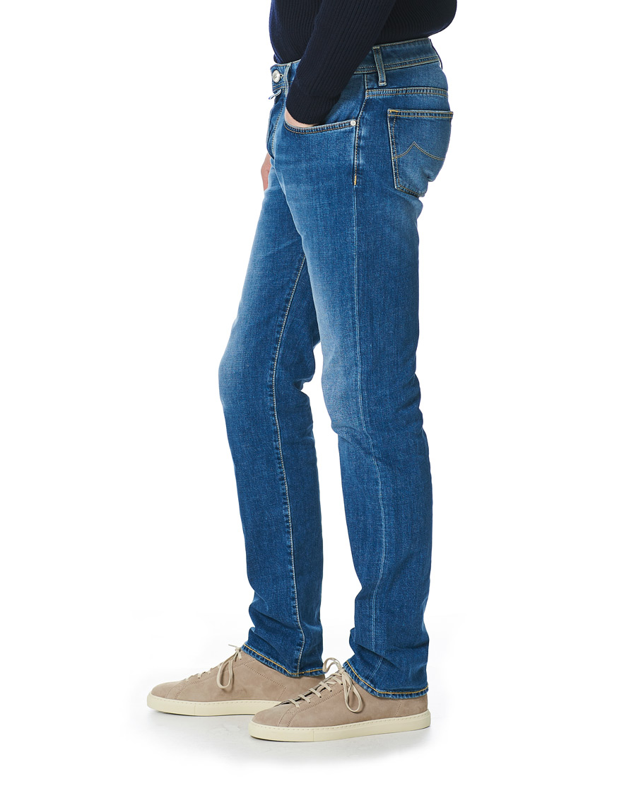 Herren | Jeans | Jacob Cohën | 688 Slim Fit Jeans Light Blue