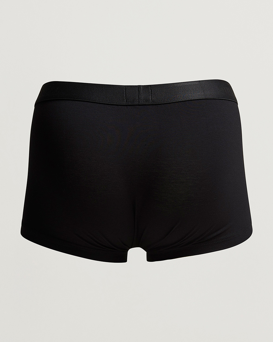 Herr | Underkläder | Sunspel | Cotton Stretch Trunk Black
