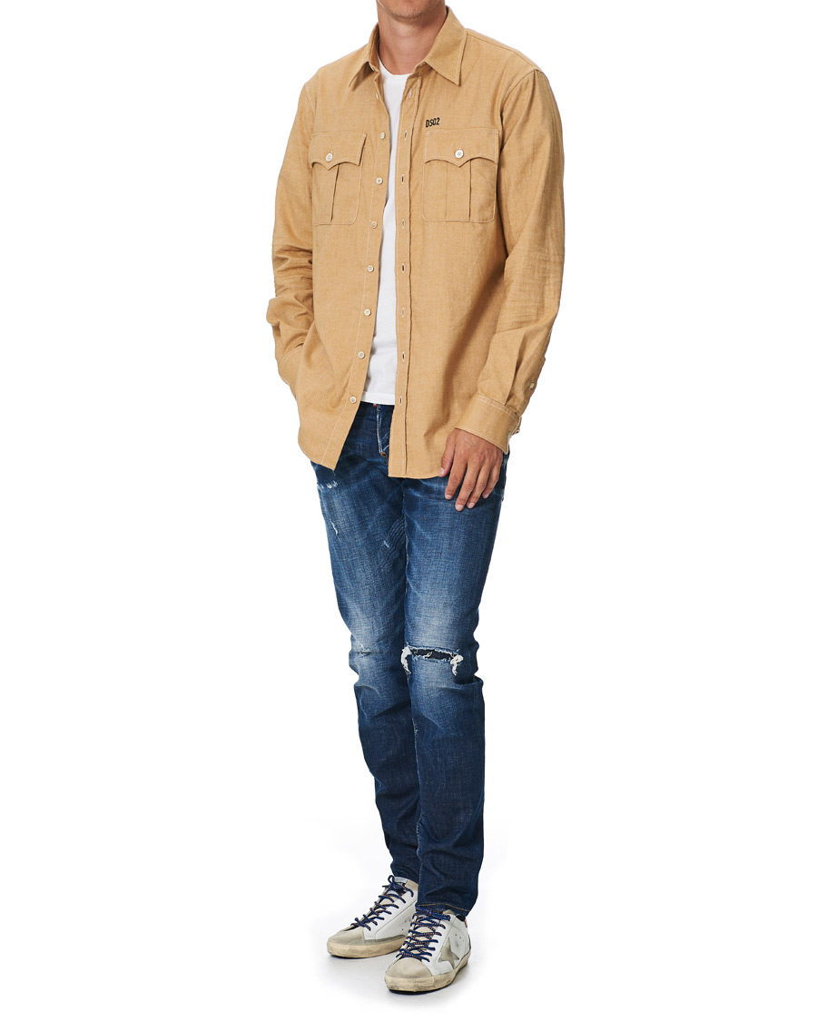 Herren | Golden Goose Deluxe Brand Super-Star Sneaker White/Red | Golden Goose | Deluxe Brand Super-Star Sneaker White/Red