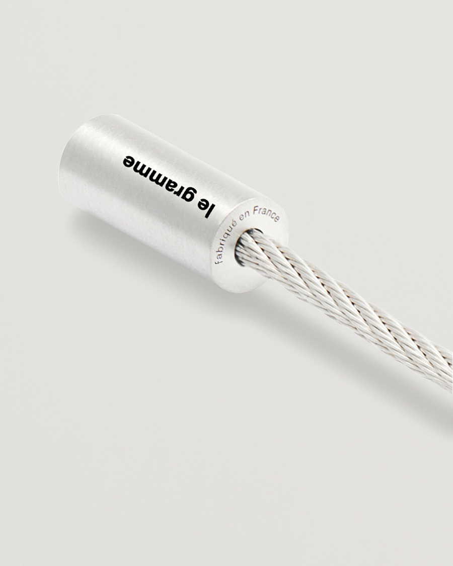 Herren | LE GRAMME Double Cable Bracelet Sterling Silver 9g | LE GRAMME | Double Cable Bracelet Sterling Silver 9g