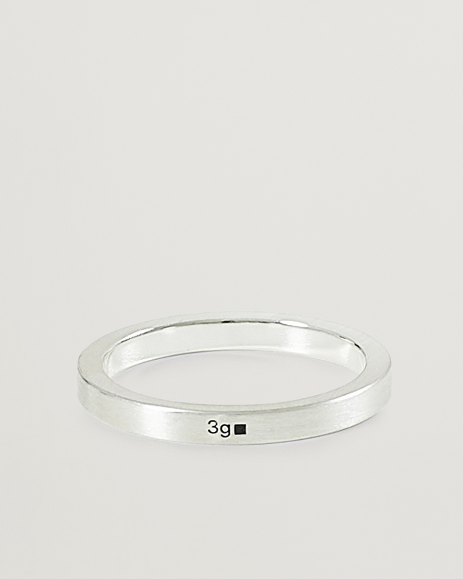 Herren | Schmuck | LE GRAMME | Ribbon Brushed Ring Sterling Silver 3g