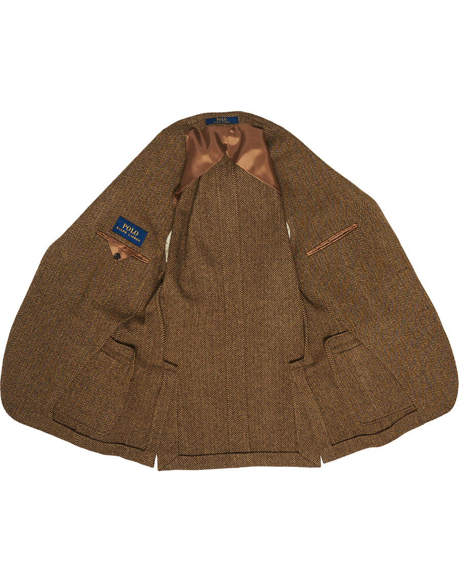 Herren | Sakkos | Polo Ralph Lauren | Herringbone Sportcoat Brown