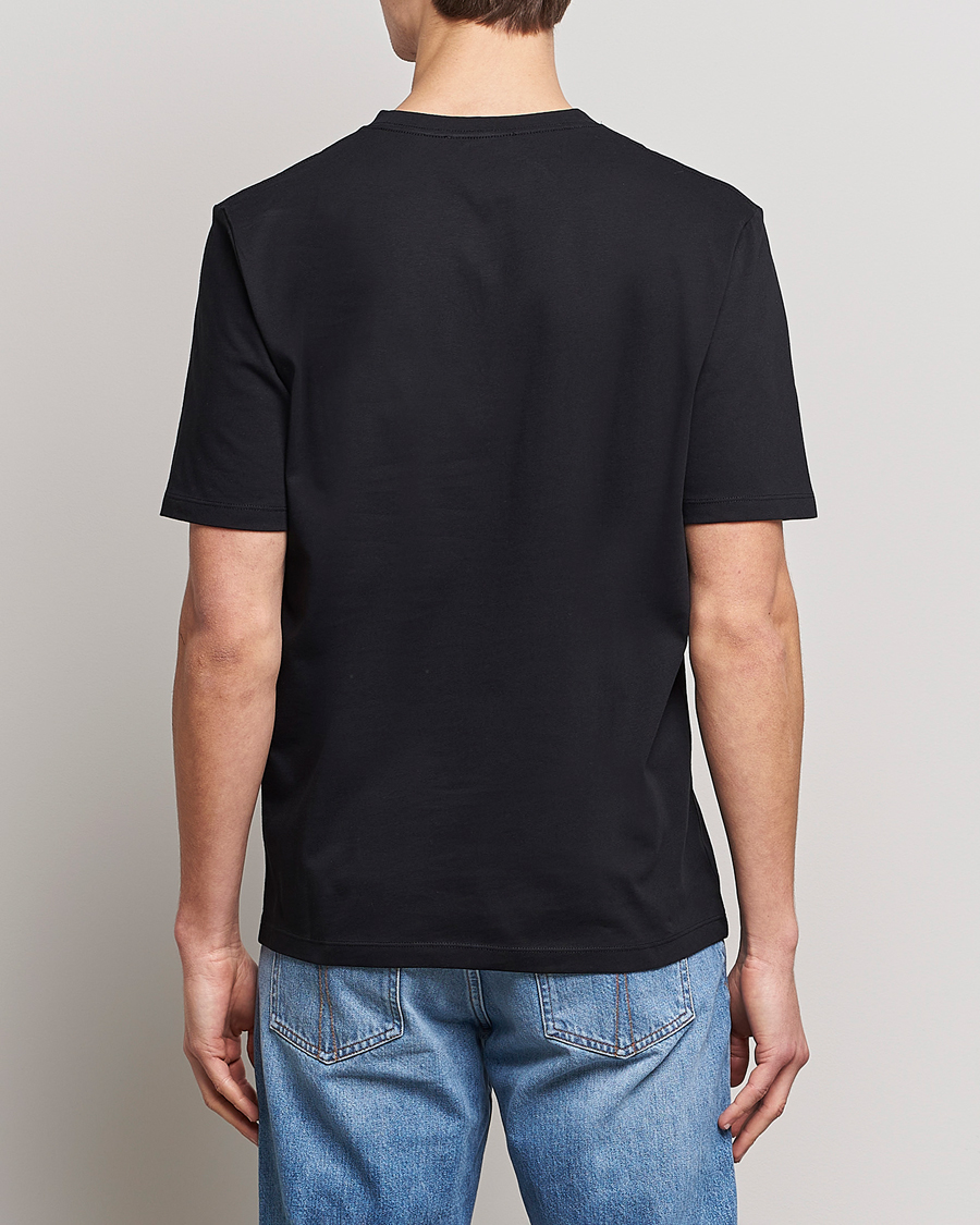 Herren | T-Shirts | Tiger of Sweden | Pro Cotton Logo Tee Black