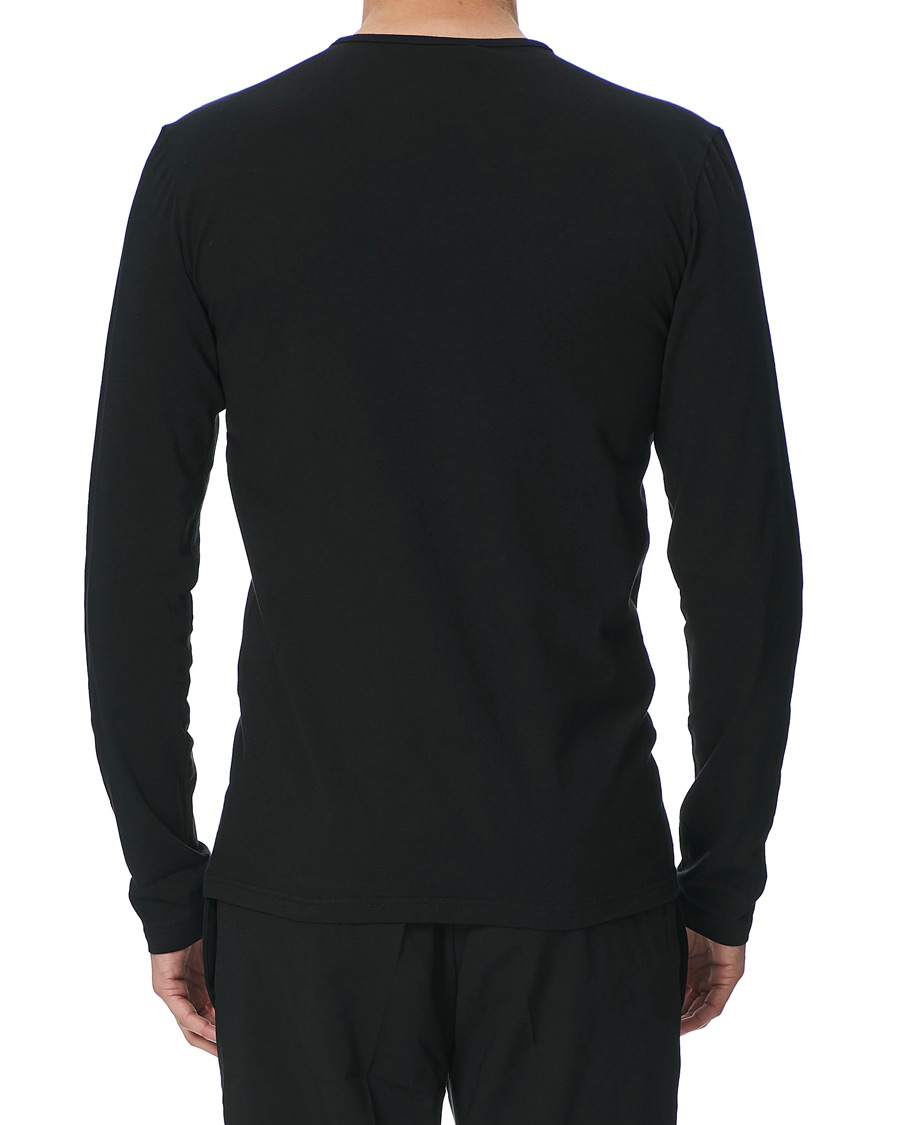 Herren | T-Shirts | Versace | Medusa Long Sleeve Tee Black