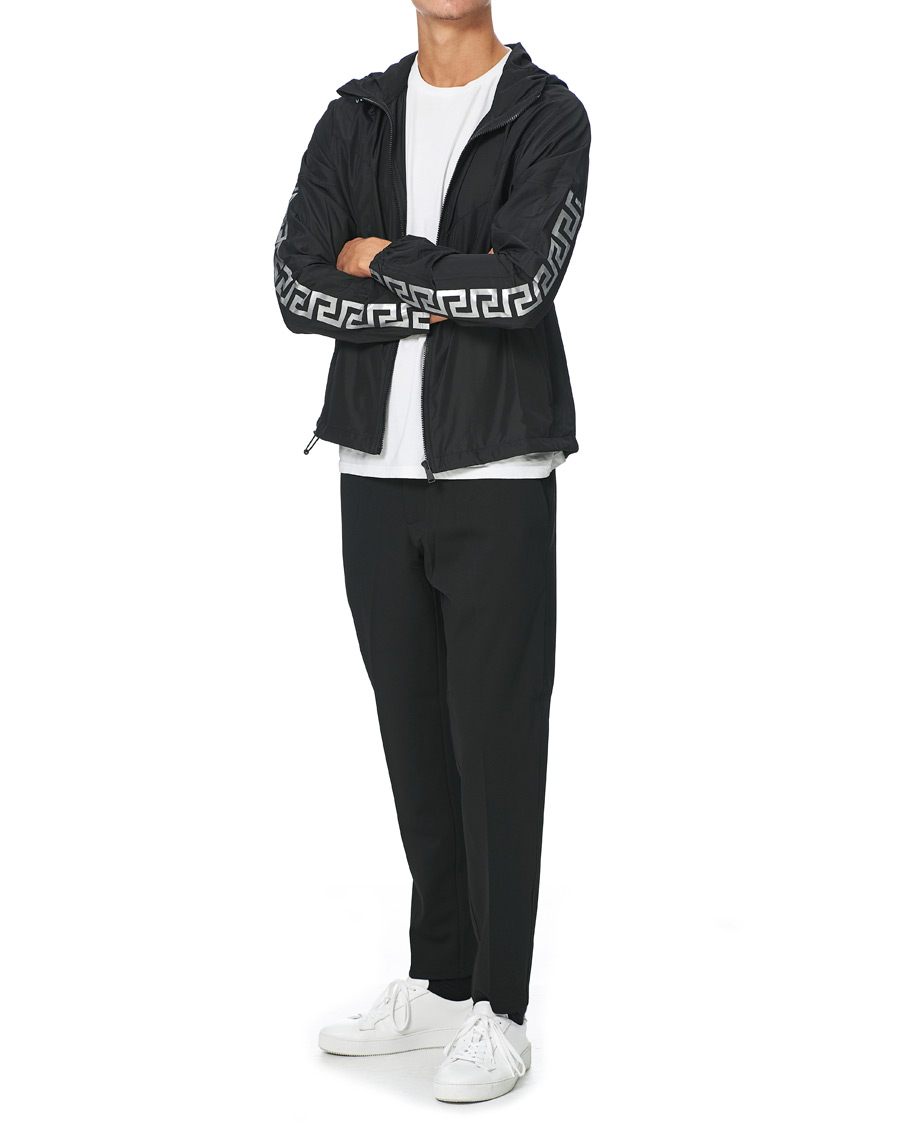 Herren | Jacken | Versace | Monogram Hooded Jacket Black