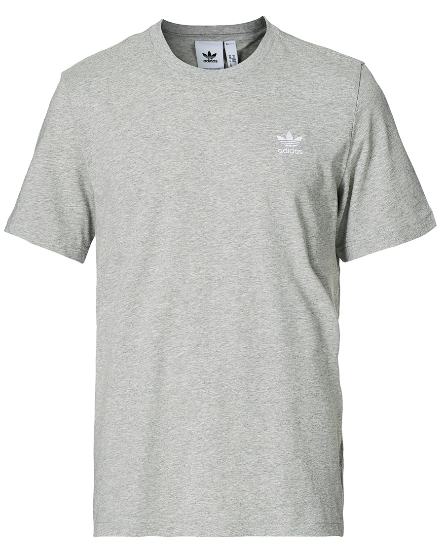 Herren | T-Shirts | adidas Originals | Essential Tee Grey Melange