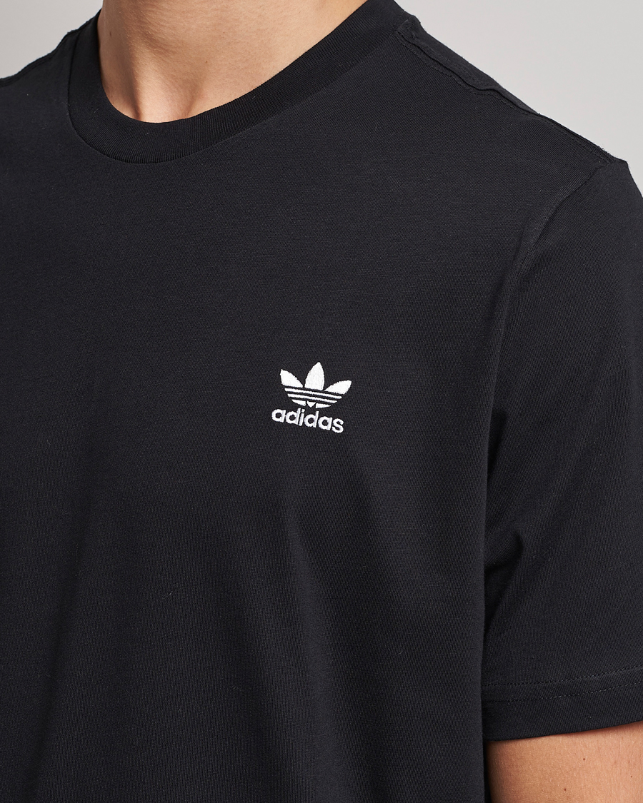 Herren | T-Shirts | adidas Originals | Essential Trefoil Tee Black