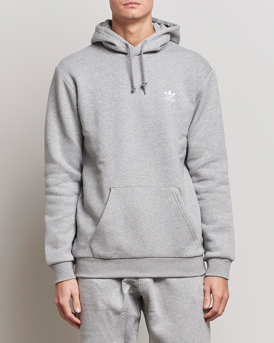 Herren | Pullover | adidas Originals | Essential Hoodie Grey Melange