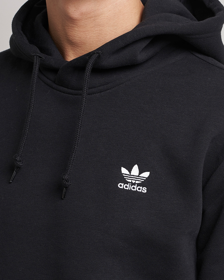 Herren | Pullover | adidas Originals | Essential Trefoil Hoodie Black