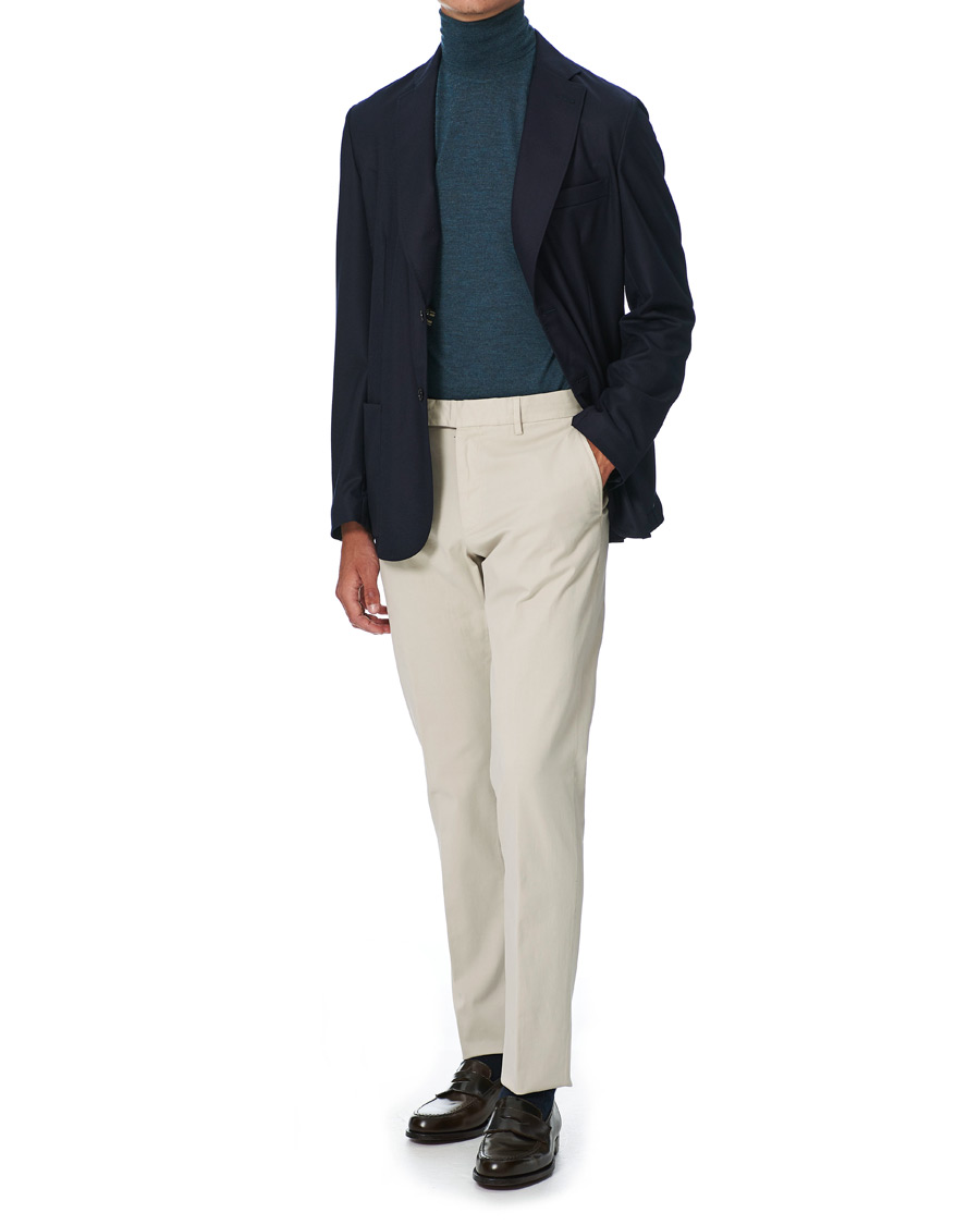 Herren | Sakkos | Brioni | Deconstructed Flannel Blazer Navy